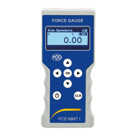 PCE Instruments PCE-MMT E User manual