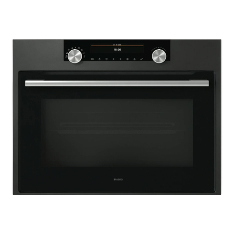 Asko OCSM8487 Series User manual