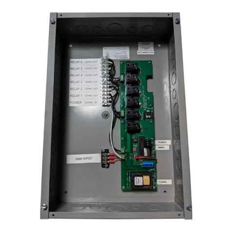 Doug Fleenor Design DMX6REL15A-JBOX manual