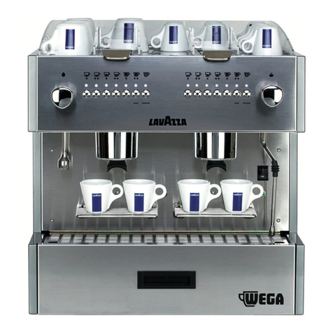 Wega LB 4200 CAFFE'-CAFFE' Use and maintenance manual