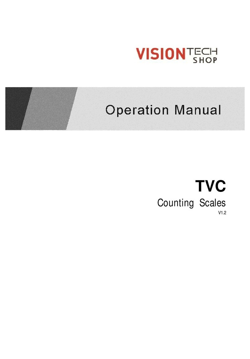 Vision Tech Shop TVC Series User manual