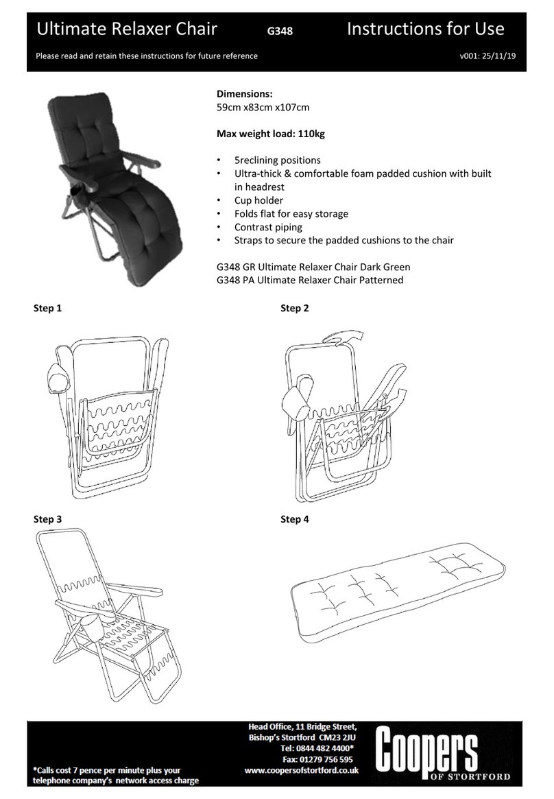 Coopers G348 Series Instructions for use
