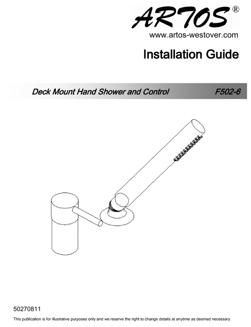 Artos F502-6 installation guide