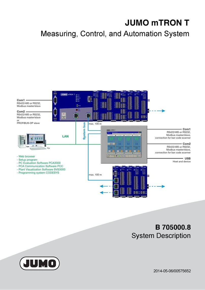 JUMO mTRON T User guide