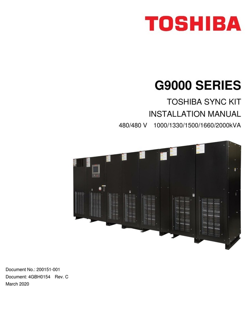 Toshiba G9000 SERIES User manual