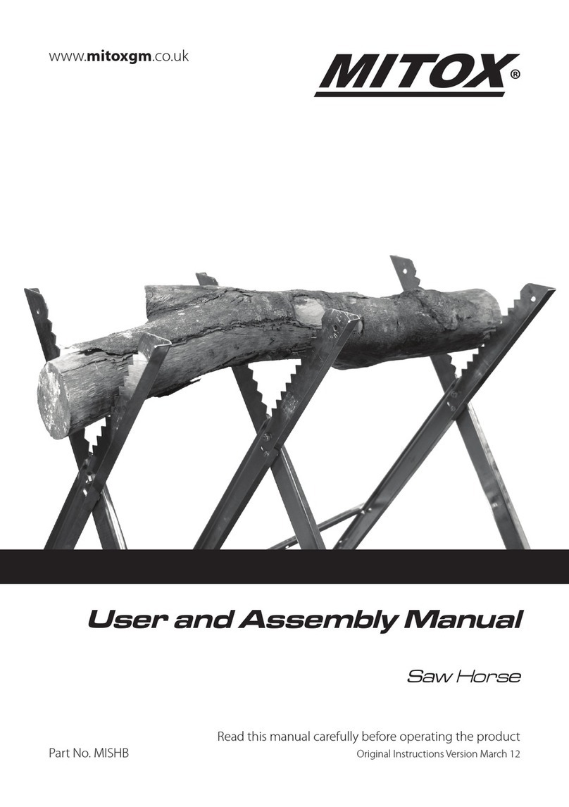 Mitox MISHB User and assembly manual