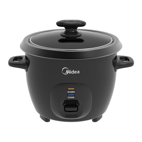 Midea MRC173-W user manual