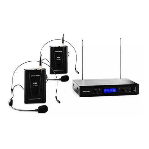 auna PRO VHF-400 Duo 1 User manual