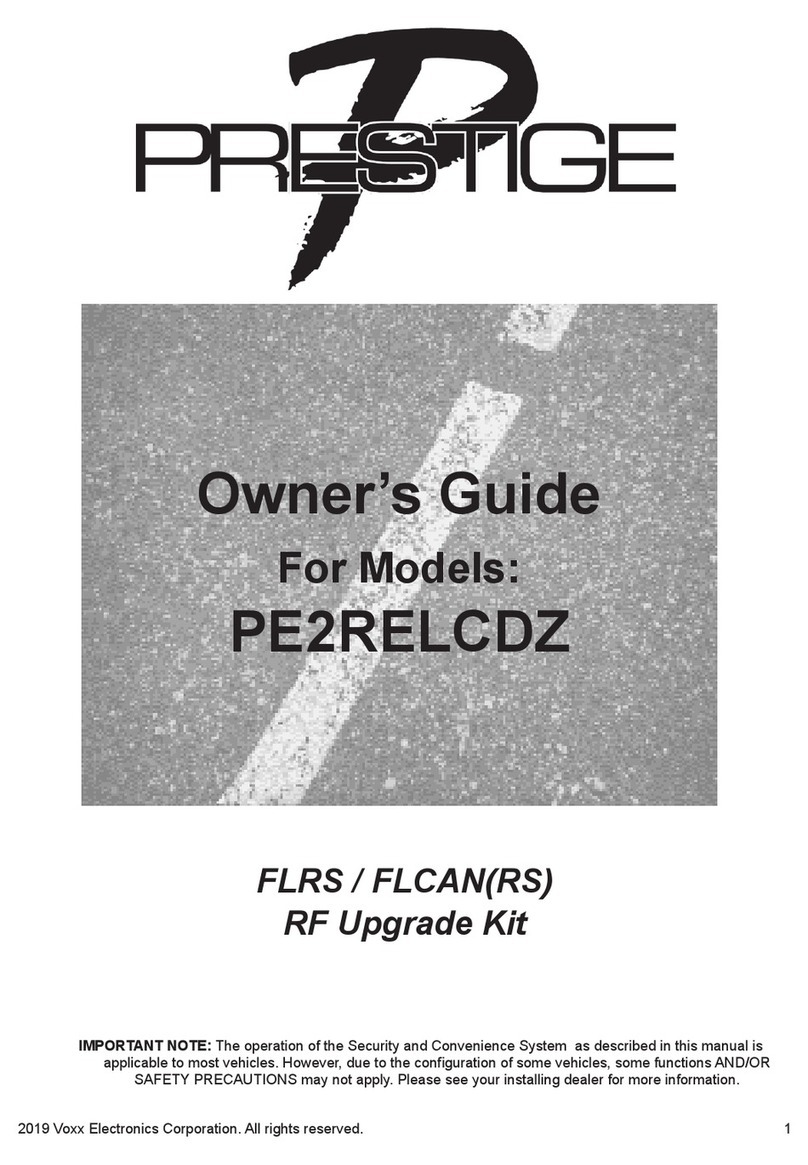 Prestige PE2RELCDZ User manual