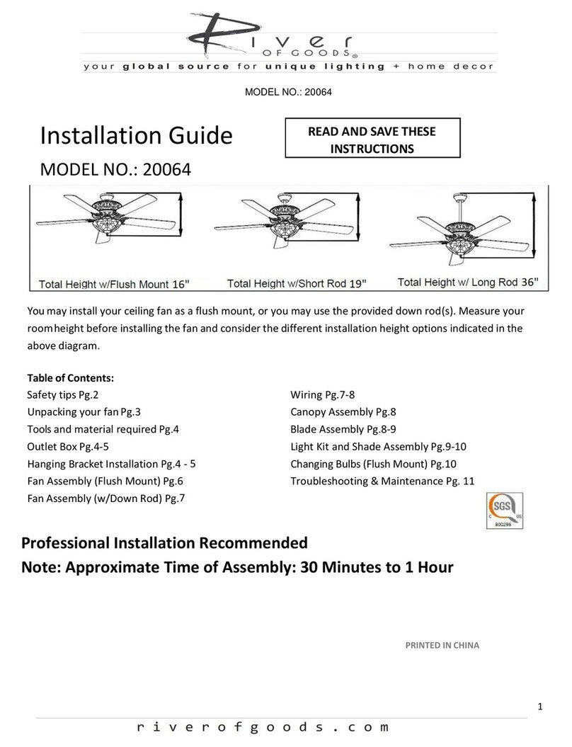 River of Goods 20064 installation guide
