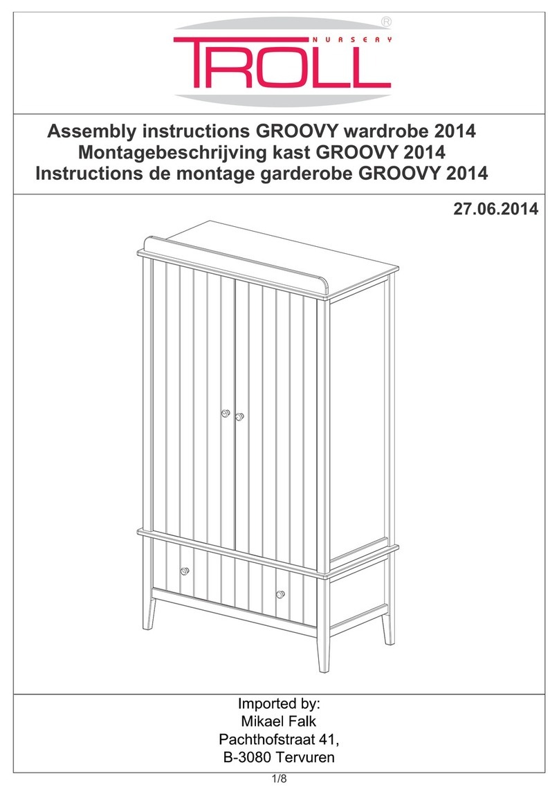 TROLL nursery GROOVY Assembly instructions