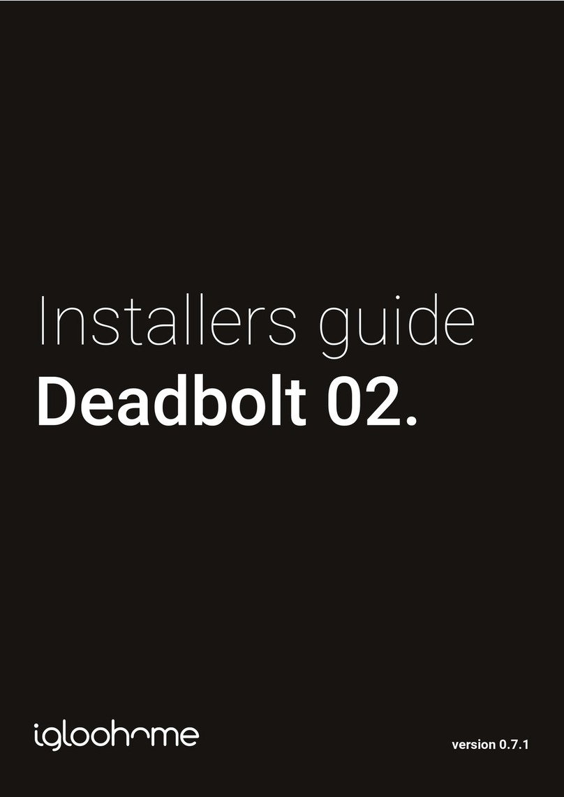 Igloohome Smart Deadbolt 02 Assembly instructions Igloohome Smart Deadbolt 02 Assembly instructions