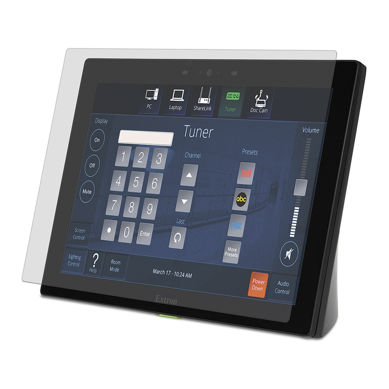 Extron electronics TSP Series installation guide