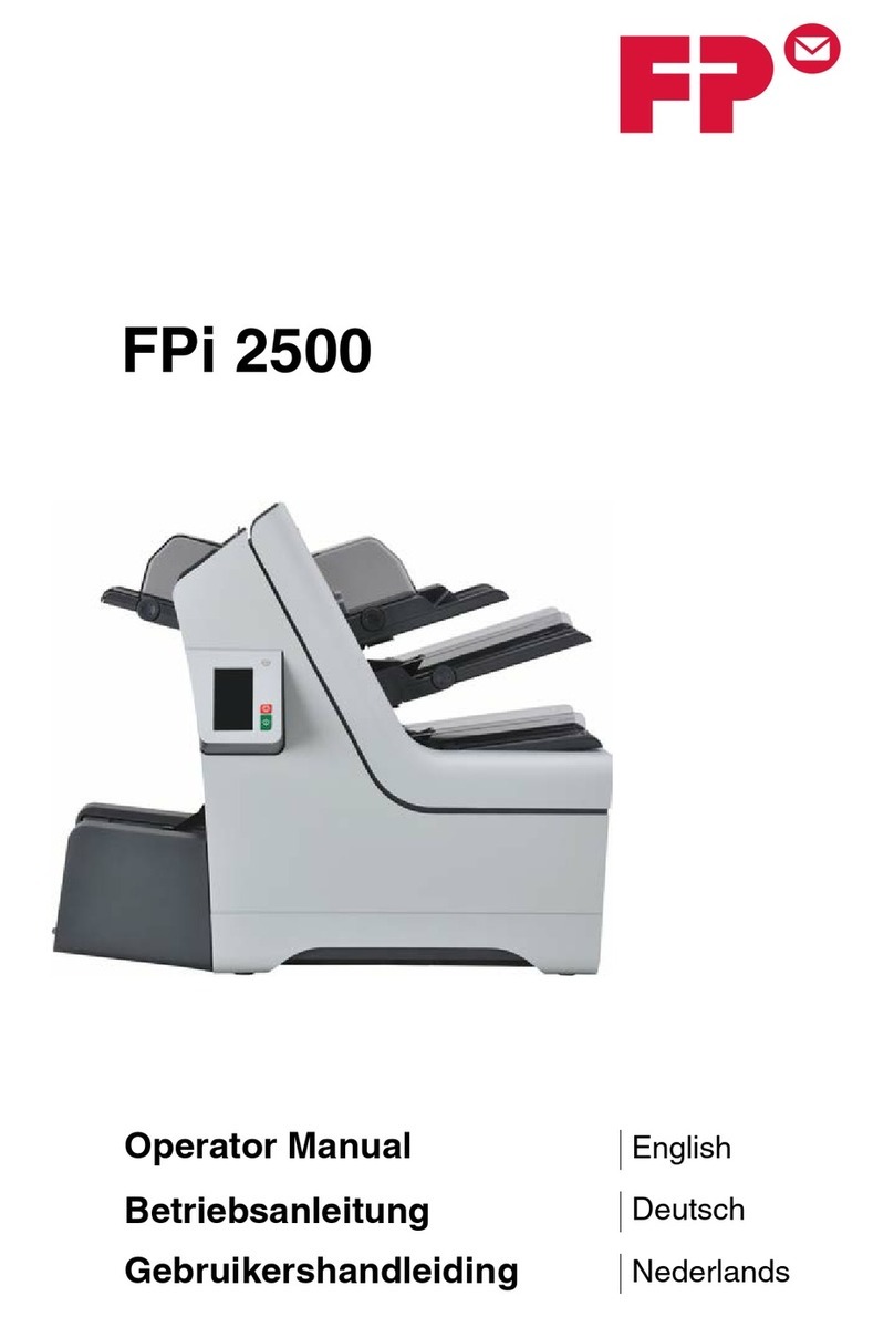FP FPi2500 User manual