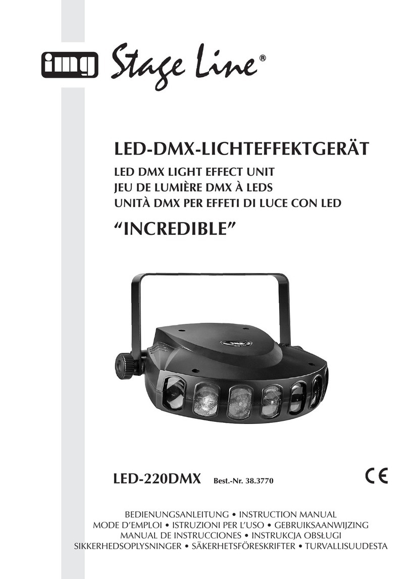 Stageline INCREDIBLE instruction manual
