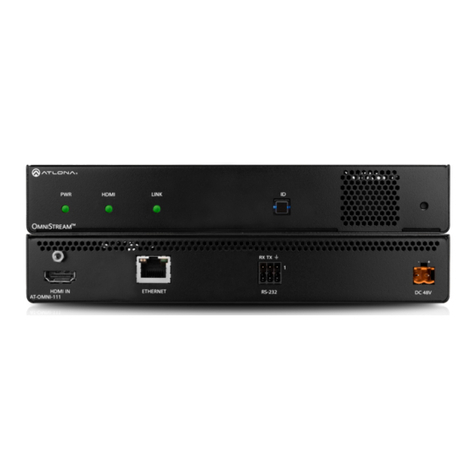 Panduit Atlona OmniStream AT-OMNI-111 user manual