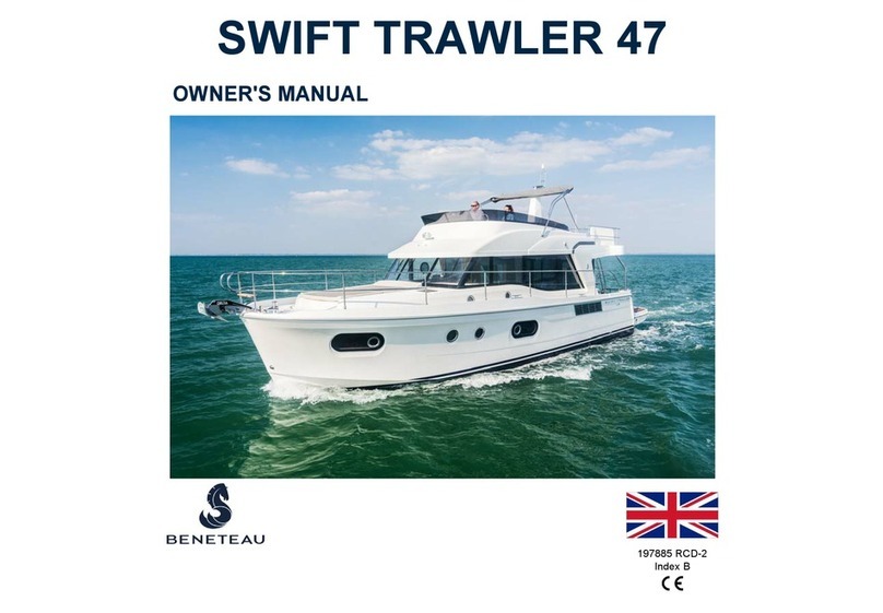 BENETEAU SWIFT TRAWLER 47 User manual
