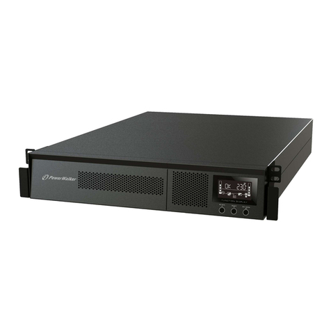 PowerWalker VFI 1000 RMG PF1 User manual