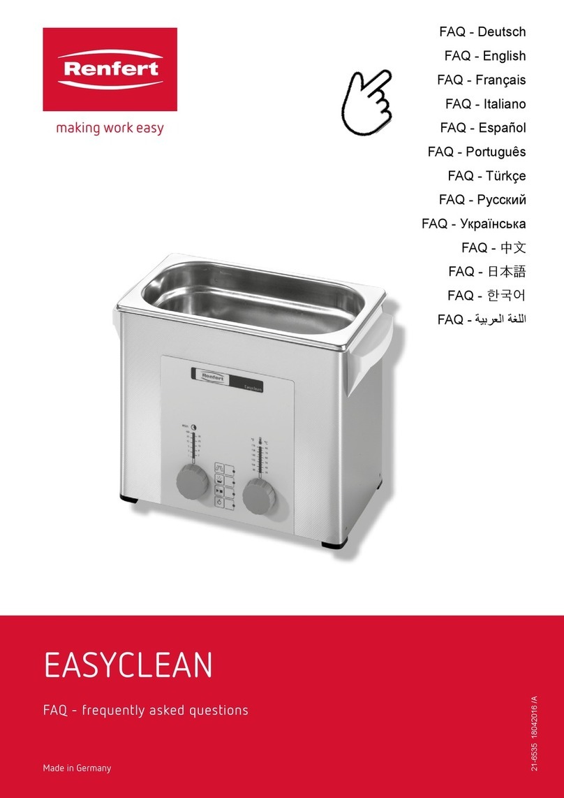 Renfert EASYCLEAN Faq