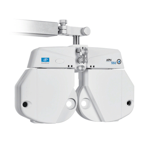 Essilor Instruments APH 550 User manual
