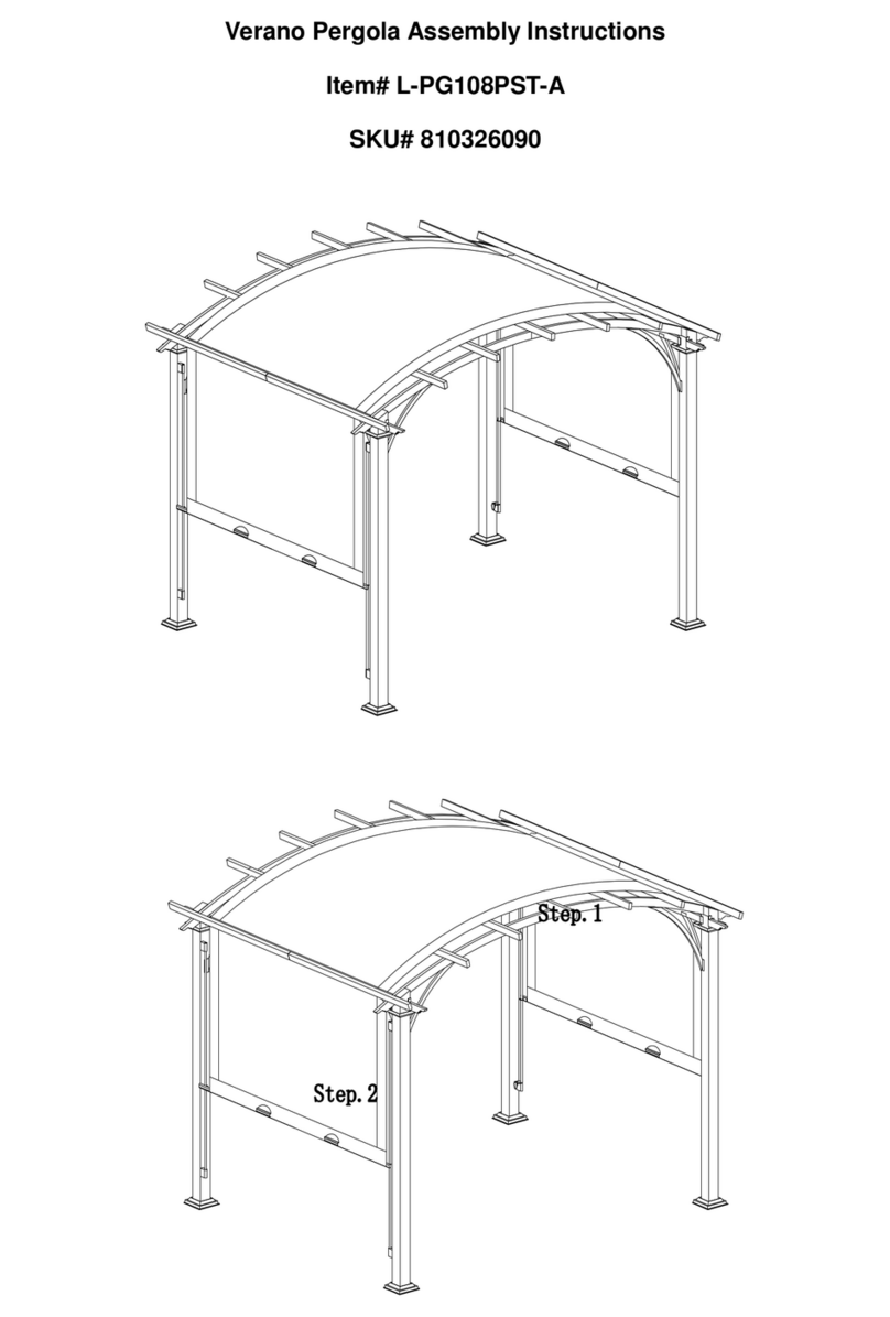 Sunjoy 810326090 User manual