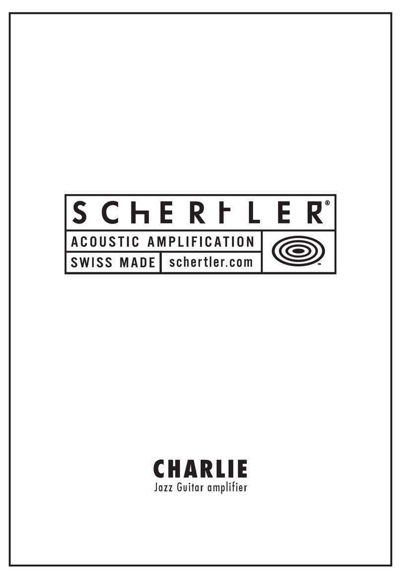 Schertler CHARLIE User manual