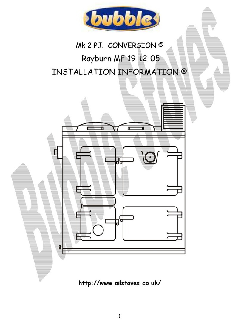 Bubble Mk 2 PJ. CONVERSION Rayburn MF 19-12-05 Service manual