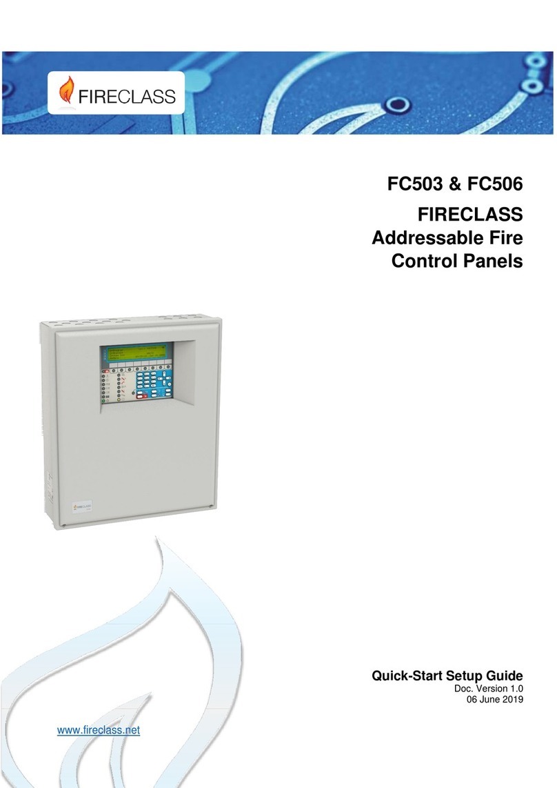 FireClass FC503 Technical manual