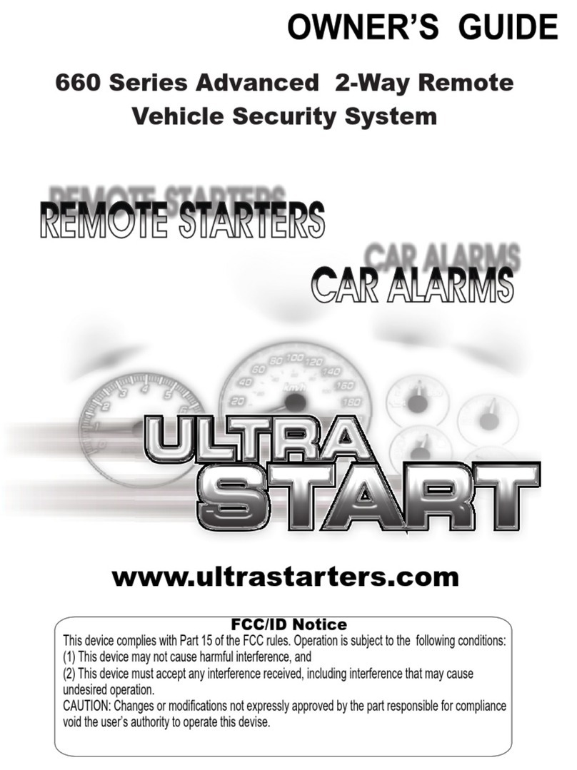 Ultra Start 660 Series User manual