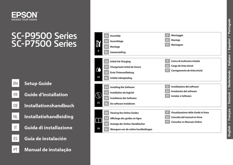 Epson SC-P9500 Series User manual