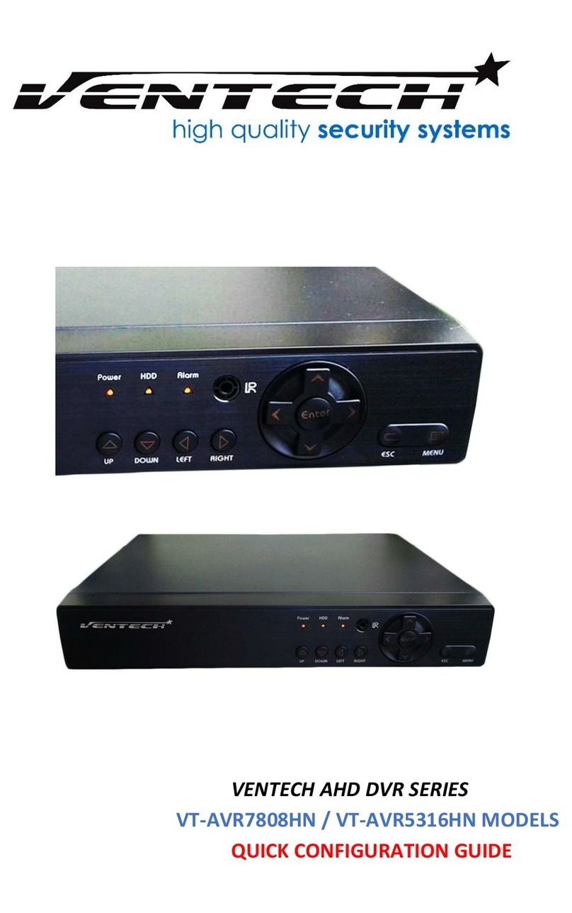Ventech AHD Series Quick configuration guide