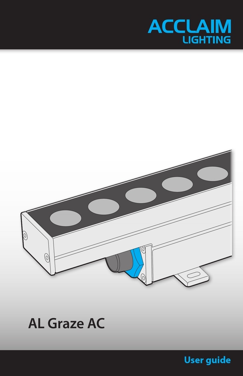 Acclaim Lighting AL Graze AC Series user guide