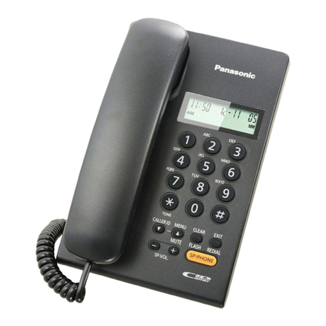 Panasonic KX-TSC62SXB Service manual