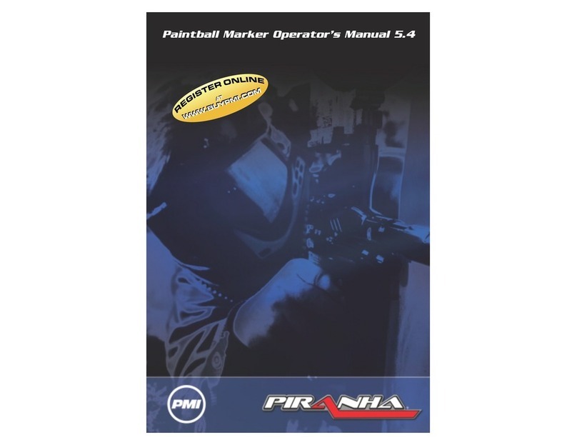 PMI PIRANHA USP Operator's manual
