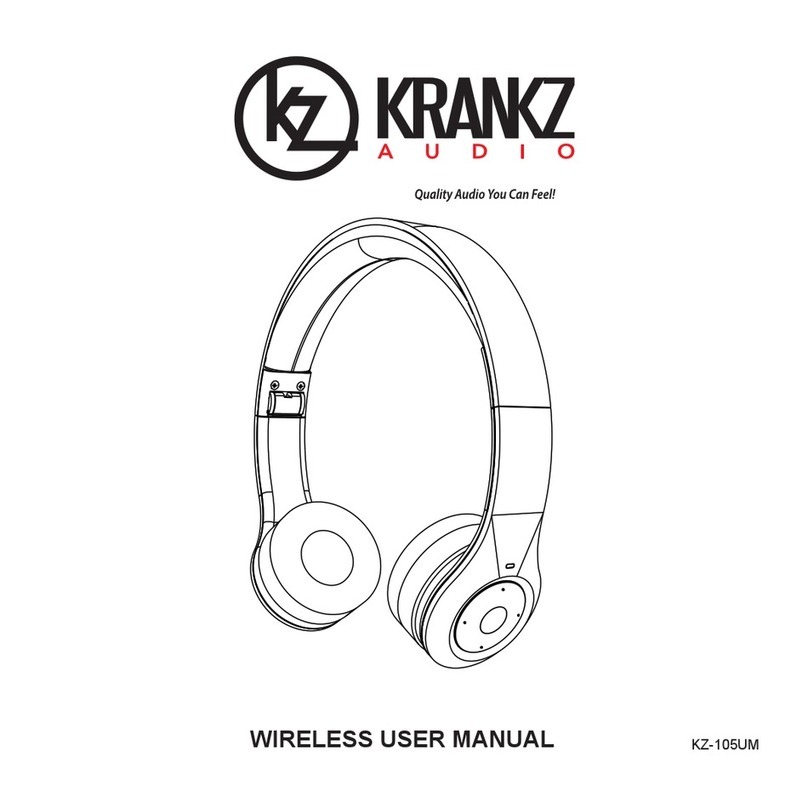 Krankz Audio KZ-105 user manual