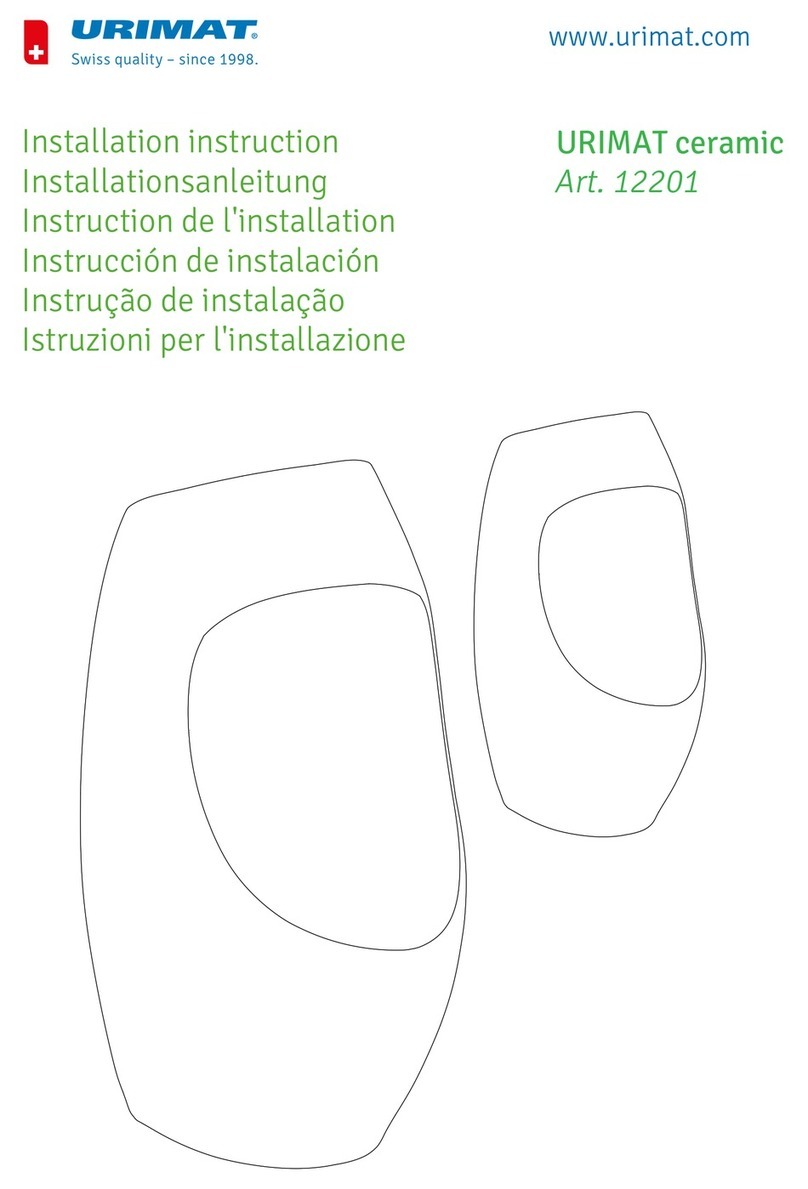 URIMAT ceramic Installation instruction