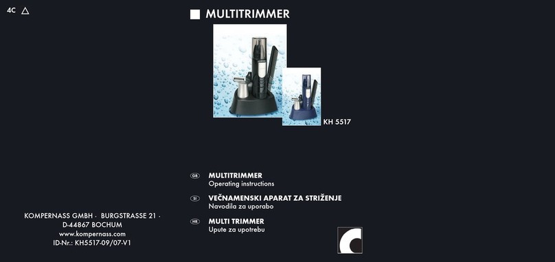 Kompernass KH 5517 operating instructions