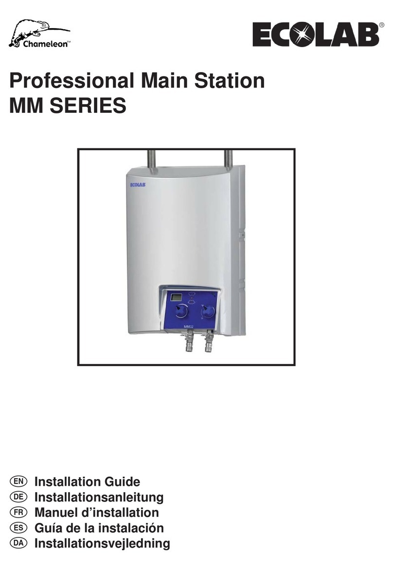 Ecolab MM Series User manual