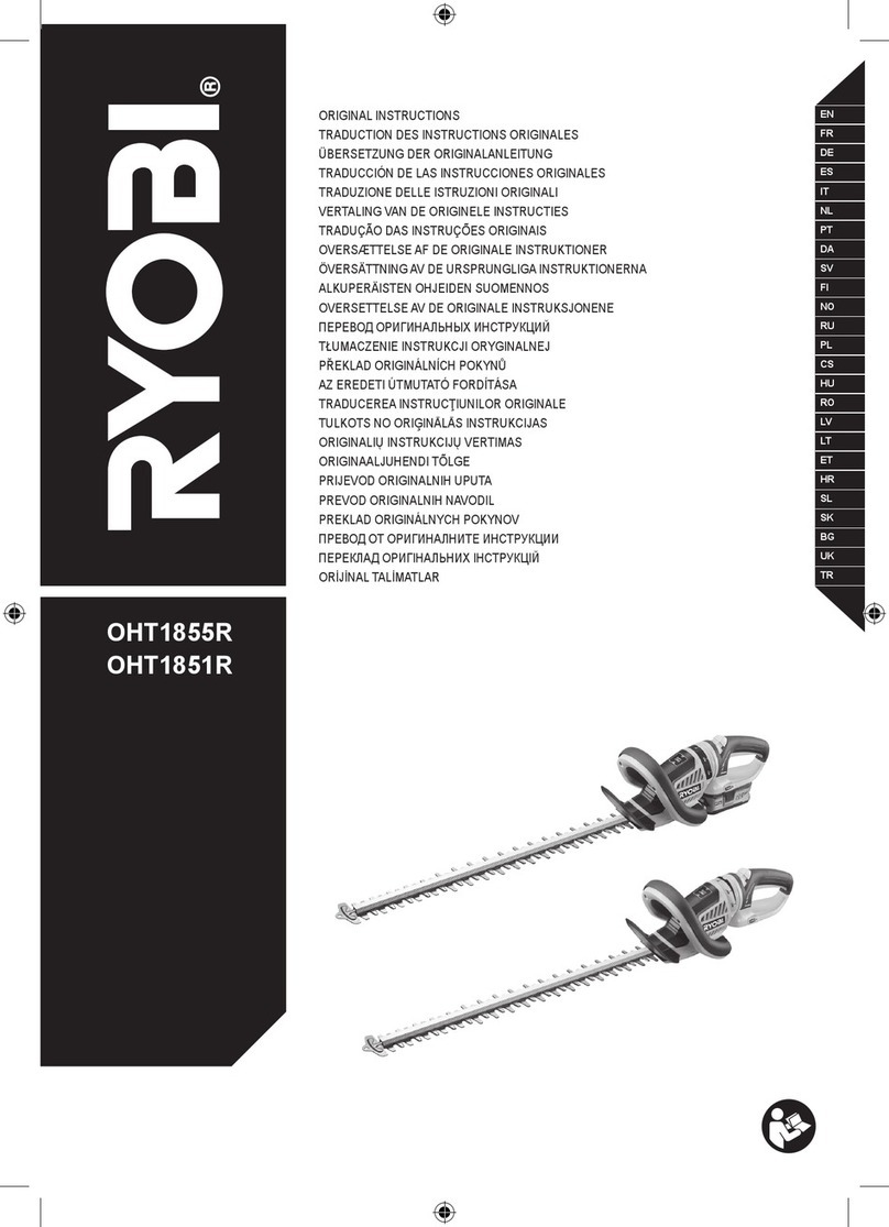 Ryobi OHT1855R Original instructions