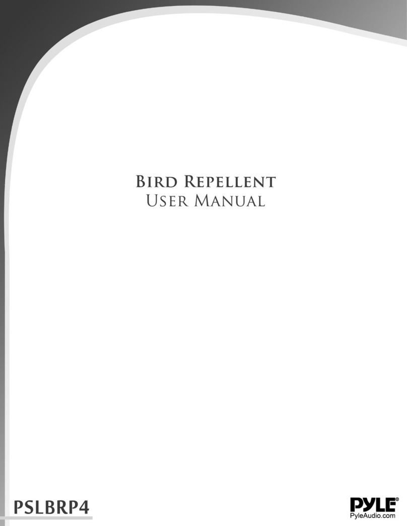 Pyle PSLBRP4 User manual