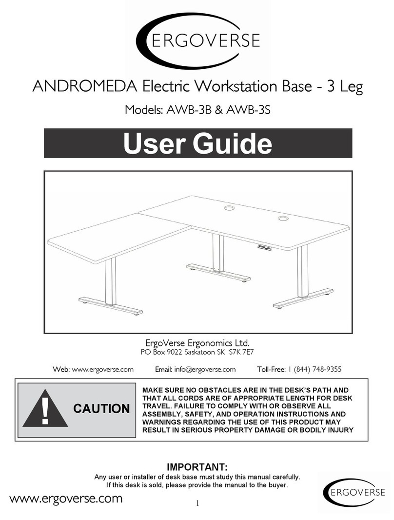 ErgoVerse ANDROMEDA user guide