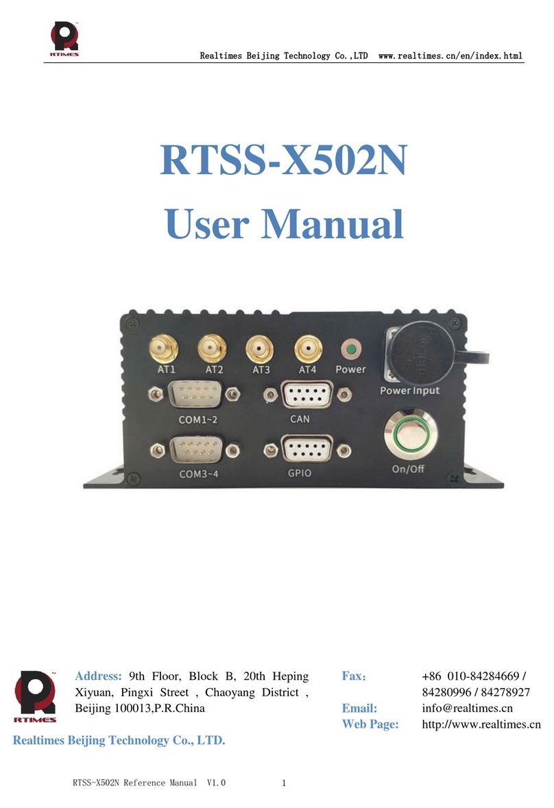 RTimes RTSS-X502N user manual
