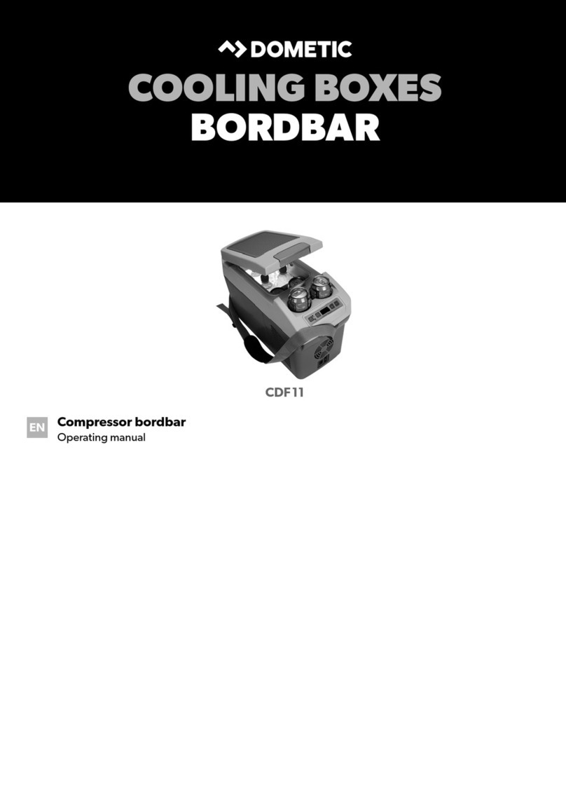 Dometic CDF-11 User manual