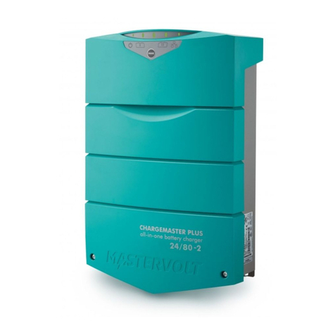 Mastervolt CHARGEMASTER PLUS 24/80-2 Operating manual