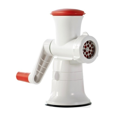 Tupperware Fusion Master Mincer Use and care manual