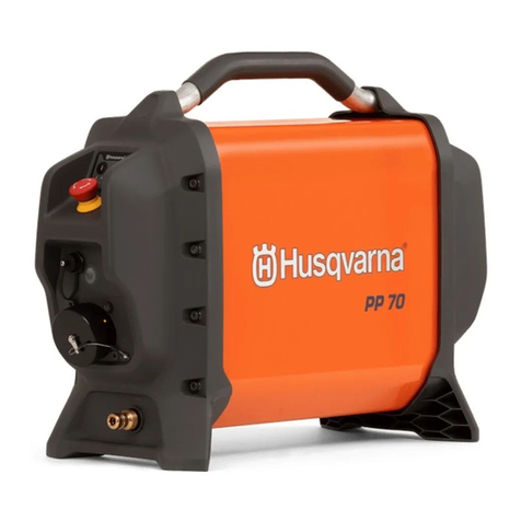 Husqvarna PP 70 Operator's manual