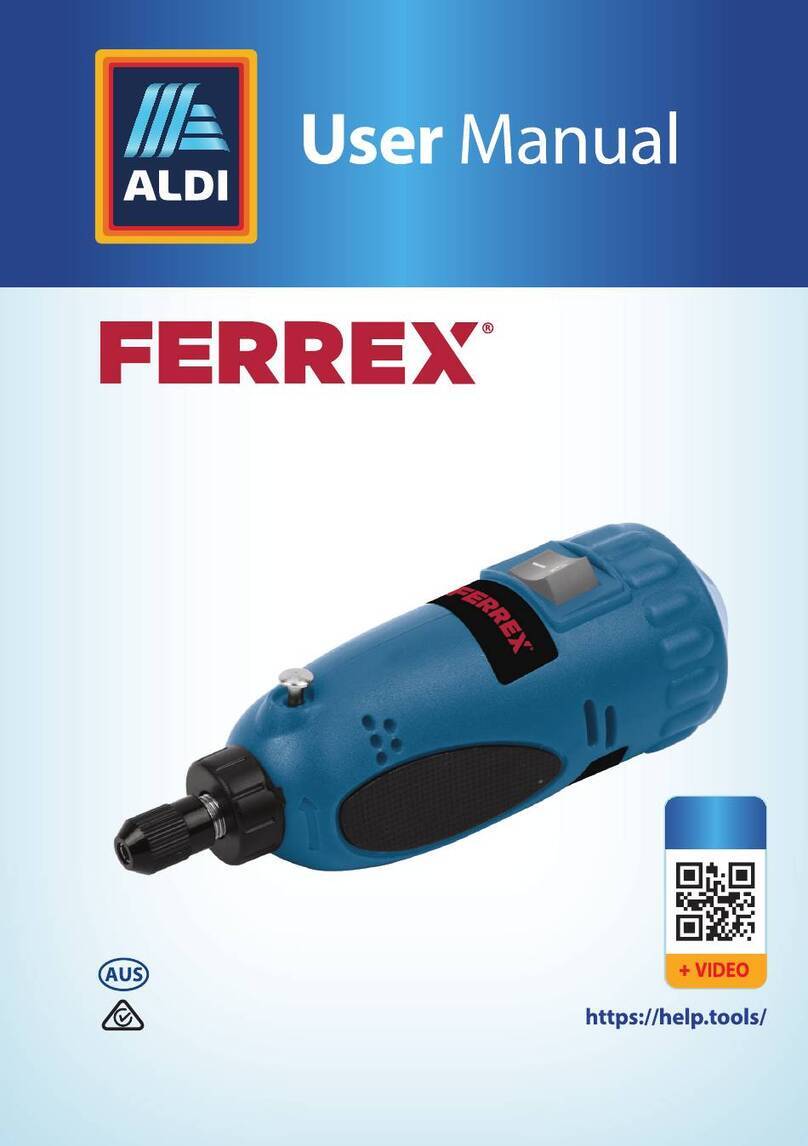 FERREX DC-180E-1 user manual