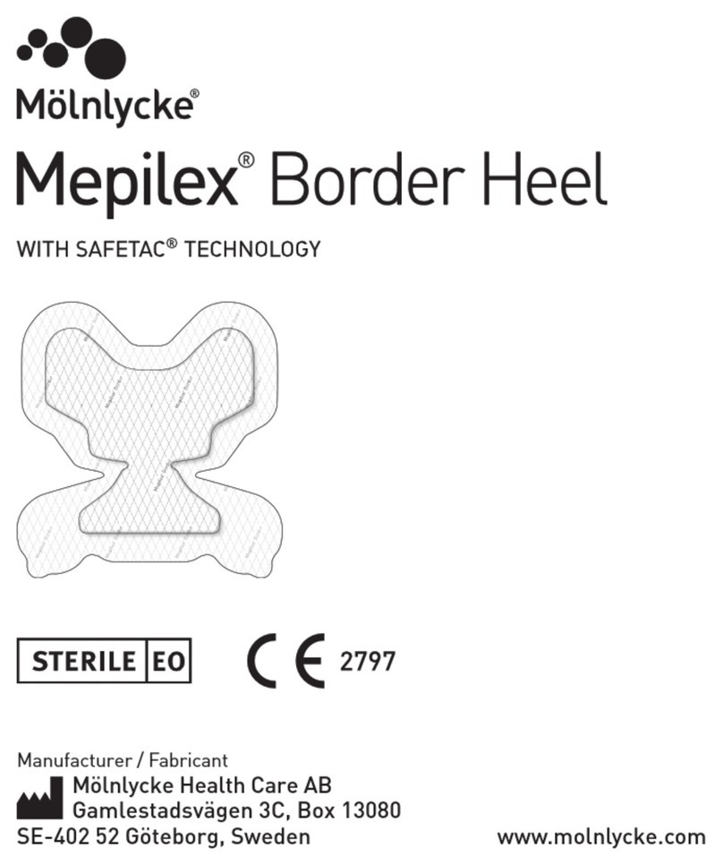 Molnlycke Mepilex Border Heel with Safetac Technology manual Molnlycke Mepilex Border Heel with Safetac Technology manual