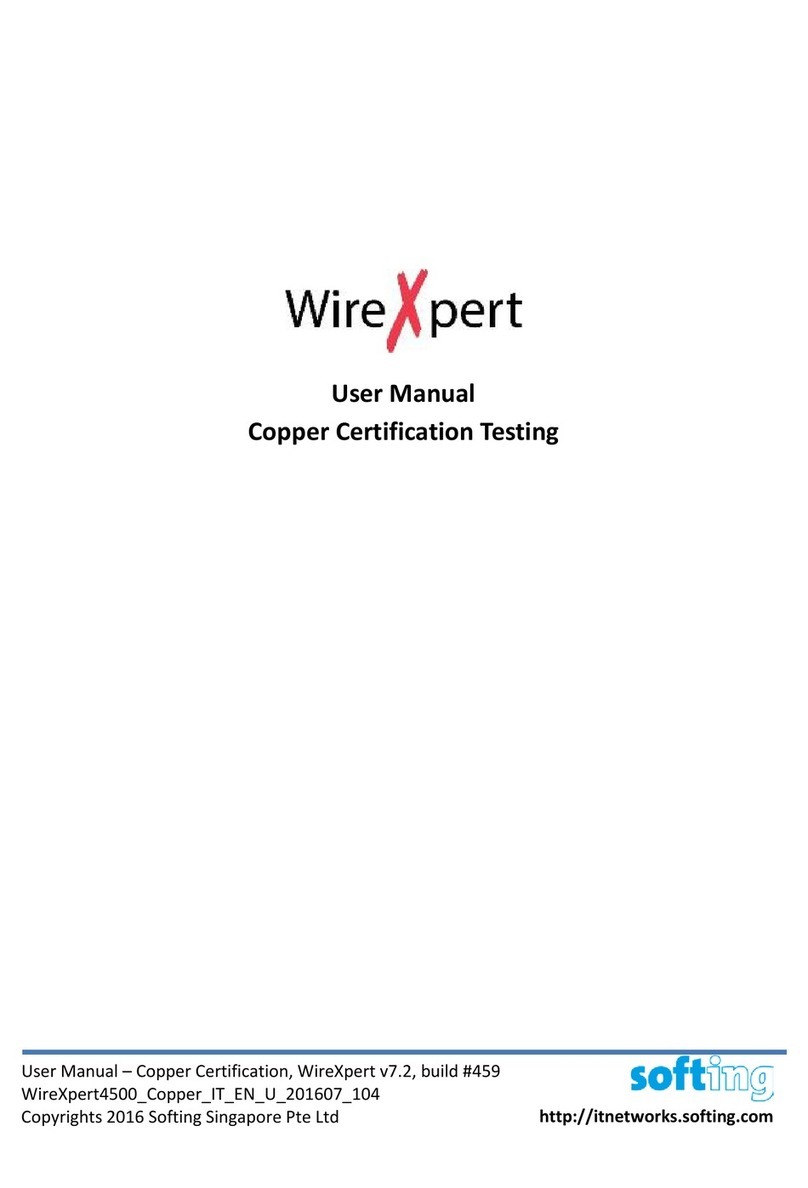 Softing Wire Xpert WX Series User manual