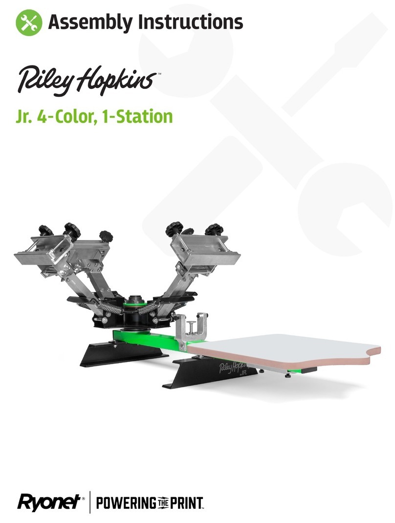 Ryonet Riley Hopkins PRTB-JNR4X1 Assembly instructions